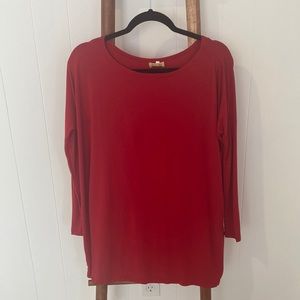 Red Piko Top
